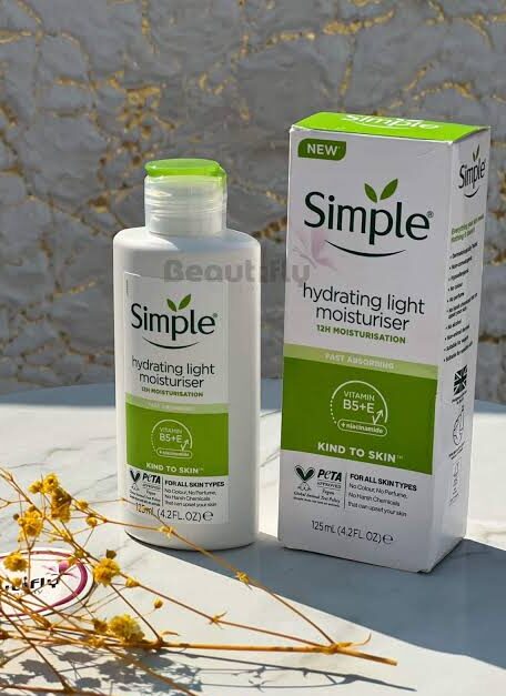 Simple Hydrating light moisturizer